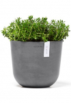 ECOPOTS Vazonas gėlėms &raquo;Oslo Mini 19 Grau&laquo; dėl den Innenbereich