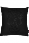 done.&reg; Dekoratyvinė pagalvėlė &raquo;Stone Skull&laquo; su Totenkopf-Applikation Kissenh&uuml;le su F&uuml;llung 1 vienetai