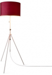 Paco Home Pastatomas &scaron;viestuvas &raquo;Naomi universal Color&laquo; E27 Wohnzimmer reguliuojamas auk&scaron;tis 1215 iki 1765 cm Zugschalter veliūras
