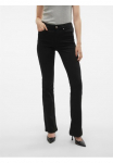 Vero Moda Džinsai &raquo;VMFLASH MR FLARED Džinsai LI140 GA NOOS&laquo; Baumwollmischung su Stretch regular liemuo Tiesaus kirpimo forma