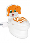 Jamara Toilettentrainer &raquo;Meine nedidelis Toilette Hund&laquo; su Sp&uuml;lsound ir Tualetinio popieriaus laikiklis