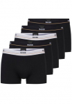 BOSS Trunk &raquo;Trunk 5P Essential&laquo; Rinkinys 5er Pack 5 Stk. su madingas teilweise kontrastfarbenen Logo-Elastikbund