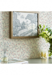 LAURA ASHLEY Tapetai &raquo;Blencow Sprig&laquo; gebl&uuml;mt glatt 10mx52cm (ca. 5m2)
