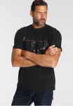 Man's World Mar&scaron;kinėliai trumpomis rankovėmis su ra&scaron;tas apvalia i&scaron;kirpte i&scaron; medvilnė auch in dydžiai dydžiai