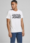 Jack & Jones Mar&scaron;kinėliai &raquo;JJECORP Herren-Tee su figurbetonter Silhouette&laquo; ra&scaron;tuotas madingas siaura medvilnė apvalia i&scaron;kirpte