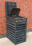 promadino Dėžė &scaron;iuk&scaron;lių konteineriams dėl 1x120 l i&scaron; mediena BxTxH: 68x63x111 cm