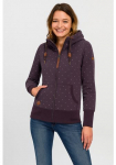 Ragwear Megztinis su gobtuvu &raquo;NESKA DOTS MULTICOLOR ZIP O&laquo; Palaidinė ilgomis rankovėmis Striukė im Multicolor-Allover-Dots-Print-Design