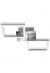 Briloner Leuchten Briloner Ap&scaron;vietimas LED lubinis &scaron;viestuvas &raquo;3207018 FRAME&laquo; LED-Board Warmwei&szlig; lubinis &scaron;viestuvas 47x226x73cm Chrom-Alu 55W Wohnzimmer miegamojo kambario baldai