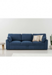 Home affaire Trivietė sofa &raquo;Citry&laquo; plotis 233 cm Chenille su miegojimo funkcija Liegefl&auml;che 144x190 cm