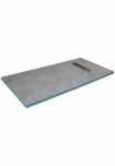 Marwell Du&scaron;o padėklas 160 x 90 x 4 cm i&scaron; labai stabilem Polystyrol ir Ablaufrinne