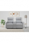 Home affaire Dvivietė sofa &raquo;Daoulas 2er-Kinosofa reguliuojamas fotelis Multimedia-Sofa&laquo; Kinosofa su poilsio funkcija Getr&auml;nkehalter ir daiktadėžė