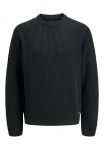 Jack & Jones Megztinis apvalia i&scaron;kirpte &raquo;JJEDOVER KNIT CREW NECK SN&laquo; Baumwollmischung regular forma