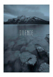 Komar Paveikslas &raquo;Word Lake Silence Steel&laquo; Natur 1 Stk. dalys paveikslas zur dekoracija - be grotelės