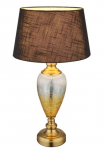 GLOBO LIGHTING Stalinis &scaron;viestuvas &raquo;LEILA&laquo; E27 1 Stk. Design stalinė lepma Wohnzimmer miegamojo kambario baldai Flur Textilschirm