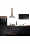BASIC by Balculina Virtuvės baldų komplektas &raquo;Jazz&laquo; plotis 260 cm patogi su įmontuota buitinė technika