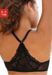 Buffalo Pakelianti liemenėlė su madingas Racerback Dessous