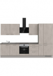 nobilia&reg; Virtuvės baldų komplektas &raquo;"Riva II"&laquo; vormontiert Ausrichtung w&auml;hlbar plotis 330 cm wahlw. su įmontuota buitinė technika