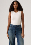 Levi's&reg; Mar&scaron;kinėliai be rankovių &raquo;CRYSTAL RUCHED TO&laquo; su &scaron;oninis paraukimai