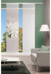 Vision S Panelinės užuolaidos &raquo;PULSA&laquo; Lubinis užuolaidų bėgelis 1 Stk. dalys HxB: 260x60 Bambukas imitacija