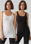 Vero Moda Mar&scaron;kinėliai be rankovių &raquo;VMMAXI MY SOFT LONG palaidinukė Mar&scaron;kinėliai be rankovių 2-PACK&laquo; Rinkinys 2 Stk.