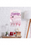 queence Metalinis paveikslas &raquo;Birthday Champagne&laquo; Getr&auml;nke | Dekoracija | Schriftz&uuml;ge 1 Stk. dalys Stahlschilder