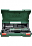 Bosch Home & Garden Akku-Schraubendreher &raquo;PushDrive&laquo; ir 32-tlg. Bohreinsatz-Set Akumuliatorinis ir įkroviklis