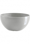 ECOPOTS Vazonas gėlėms &raquo;BRUSSELS White Grey&laquo; BxTxH: 25x25x12 cm