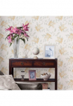 LAURA ASHLEY Tapetai &raquo;Portland Fern Apricot&laquo; gebl&uuml;mt glatt 10mx52cm (ca. 5m2)