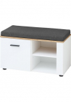 Innostyle Suolas &raquo;Sparks spintelė batams 80x47x38cm (B/H/T)&laquo; 1 Stk. dalys 1 t&uuml;rig 2 Grindų danga Softclose 1 Pagalvė sėdėjimui