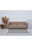 Home affaire 2,5-vietė sofa &raquo;OSTRUP Naturt&ouml;ne Boucle&laquo; plotis 201 cm organische forma su sanften Rundungen