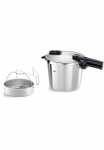 Fissler Greitpuodis &raquo;Vitaquick&reg; Premium Nerūdijančio plieno Dampfkochtopf su D&auml;mpfeinsatz&laquo; 3 dalys Nerūdijančio plieno 18/10