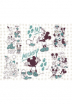 Komar Tapetai &raquo;Digitaldruck Vlies - Mickey and Friends - Gr&ouml;&szlig;e 350 x 280 cm&laquo; ra&scaron;tuotas glatt vaikų kambario baldų komplektas