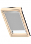 VELUX Verdunklungsrollo &raquo;DBL F06 4204&laquo; verdunkelnd Verdunkelung be Bohren in F&uuml;hrungsschienen alufarbene F&uuml;hrungsschienen & Rankena