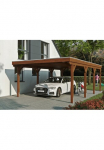 Skanholz Stoginė automobiliui &raquo;Grunewald&laquo; Leimholz braun su EPDM-Dach