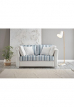 Home affaire Dvivietė sofa &raquo;CALIFORNIA&laquo; maritimer Landhausstil in 3 plotis su medinės kojos Wei&szlig; lackiert