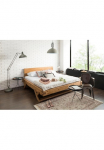 SalesFever Massivholzbett &raquo;Eik: eleganti&scaron;ka lova i&scaron; Massivholz&laquo; Tradition trifft Moderne: Unikates Balkenbett su Y-F&uuml;&szlig;en