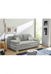 Jockenh&ouml;fer Gruppe Sofa su miegojimo mechanizmu &raquo;Lincoln B: 203 cm Liegefl. 160x203 cm Dauerschl&auml;fer&laquo; su miegojimo funkcija Dėžutė patalynei Antčiužinis & 2 Pagalvėlė sėdėjimui