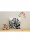 queence Dekoratyvinė pagalvėlė &raquo;Zebras&laquo; Pagalvės užvalkalas su HD Premium ra&scaron;tas geruchsneutral 40x40cm