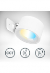 B.K.Licht LED Sieninis &scaron;viestuvas &raquo;BKL1596 Magnetinis Akumuliatorinis sieninė lempa 3-Stufen Dimmer su USB-C&laquo; LED-Modul 1 Stk. Tageslichtwei&szlig; CCT-Funktion 150Lm 2W 14h Leuchtdauer 45 x 8 x 95 cm Wei&szlig;