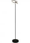 Searchlight Pastatomas &scaron;viestuvas &raquo;Space LED Floor Lamp Black Metal&laquo; LED-Modul 1 Stk. Warmwei&szlig;