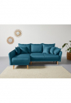 Home affaire Kampinė sofa &raquo;Granbo L-Form&laquo; incl. miegojimo funkcija ir Dėžutė patalynei Federkern-Polsterung Seitentasche