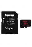 Hama Atminties kortelė &raquo;microSD plok&scaron;tė Memory Pro 4K +Adapter/Foto UHS treniruoklis C3 UHS-I 80MB/s&laquo; (128 GB Video treniruoklis Class 30 (V30)/UHS treniruoklis Class 3 (U3) 80 MB/s Lesegeschwindigkeit)