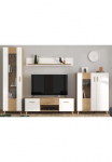 INOSIGN Wohnzimmer-Set &raquo;Bretagna sekcija Sekcija sekcija TV spintelė plotis 302 cm&laquo; rinkinys rinkinys 4 Stk. dalys