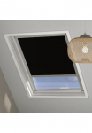 my home Stoglangio roletas &raquo;Sky-Rollo&laquo; verdunkelnd energiesparend su Bohren in F&uuml;hrungsschienen Dachfenster-Rollo su Kassette ir Seitenprofilen