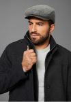Man's World Kepurė madingas Winter-Flatcap - w&auml;rmend gef&uuml;tter - NEW