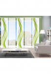 HOME WOHNIDEEN Panelinės užuolaidos &raquo;OPALIA 5ER rinkinys&laquo; Lubinis užuolaidų bėgelis 5 Stk. dalys HxB: 245x60