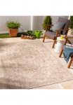 Livabliss Kilimas &raquo;LEMARK&laquo; rechteckig 4 mm auk&scaron;tis Kilimas In- /Outdoor Boho Jute-Optik Balkon terasa Garten Beige