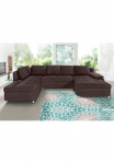 Home affaire Sofa &raquo;Labene U-Form&laquo; patogi su miegojimo funkcija ir Dėžutė patalynei