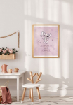 Komar Paveikslas &raquo;Stitch Always an Angel&laquo; Disney 1 Stk. dalys paveikslas zur dekoracija im vaikų kambario baldų komplektas - be grotelės