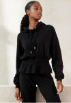 LASCANA Bliuzonas su elastingas paraukimai in der Taille Loungewear